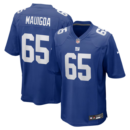 Francis Mauigoa New York Giants 2026 NFL Draft First Round Pick No. 10 Jersey - Royal