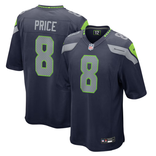Jadarian Price Seattle Seahawks 2026 NFL Draft First Round Pick No. 32 Jersey - College Navy