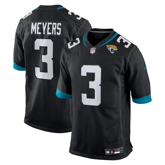 Jakobi Meyers Jacksonville Jaguars Alternate Jersey - Black