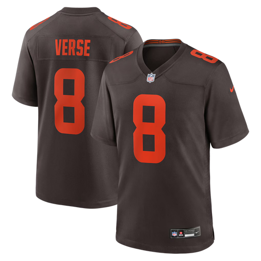 Jared Verse Cleveland Browns Alternate Jersey - Brown