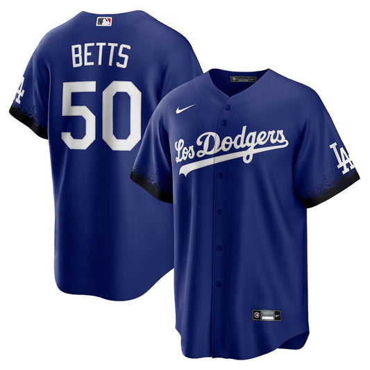 Mookie Betts Los Angeles Dodgers City Connect Player Jersey - Royal