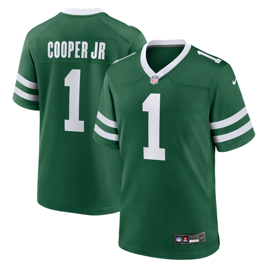 Omar Cooper Jr. New York Jets 2026 NFL Draft First Round Pick No. 30 Jersey - Legacy Green