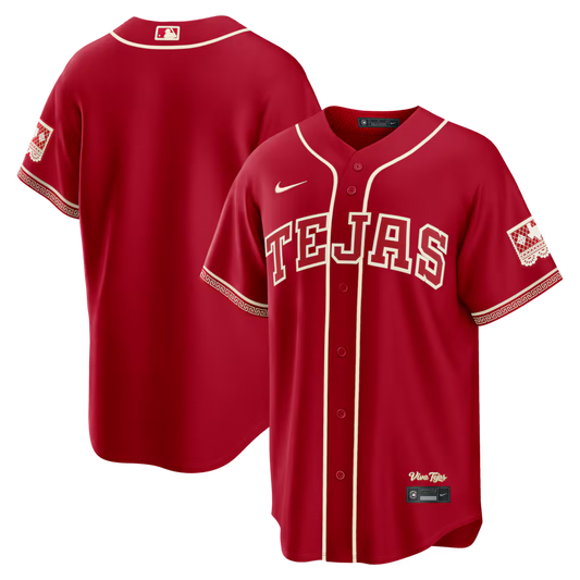 Texas Rangers 2026 City Connect Stadium Jersey - Red