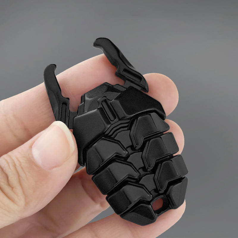 Metal Fidget Coin – Alloy Mech Bug Press Push Snap Pop Sound EDC Stress Relief Desk Toy