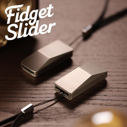 Metal Fidget Slider – Cyber Flick Twist with CyberFlick Futuristic EDC Stress Relief Toy