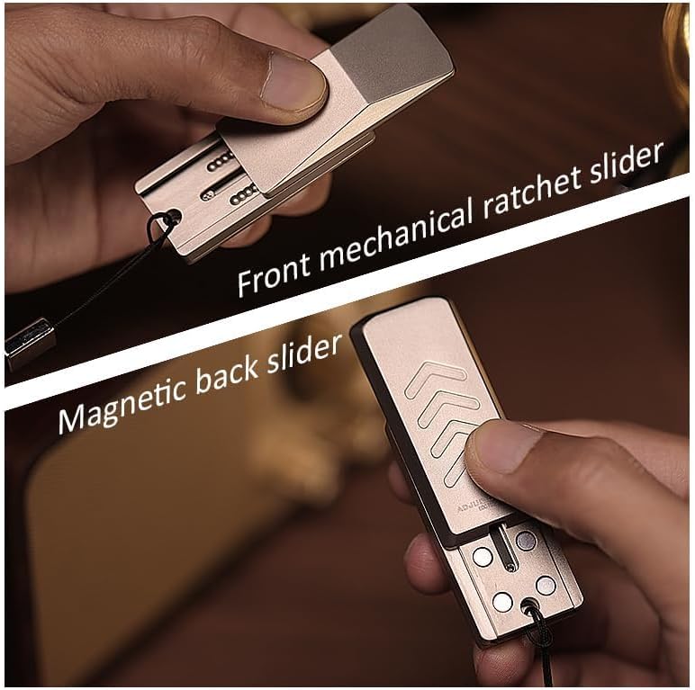 Metal Fidget Slider – Cyber Flick Twist with CyberFlick Futuristic EDC Stress Relief Toy
