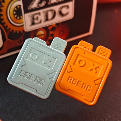 Metal Fidget Slider – Toy Bunny for Desk Breaks, Collecting, And Tactile Everyday Carry