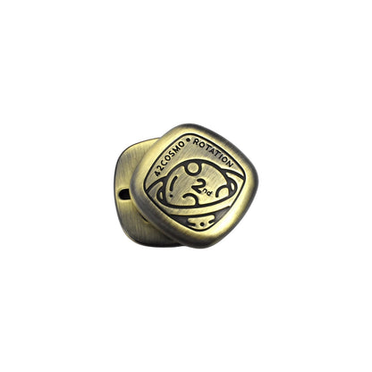 Metal Fidget Slider – Zinc Alloy Push Spin Click Cross Lock EDC Stress Relief Desk Toy