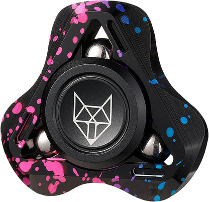 Metal Fidget Spinner – Helix Turbo with Torpedo Design with Detachable Parts High Spin EDC