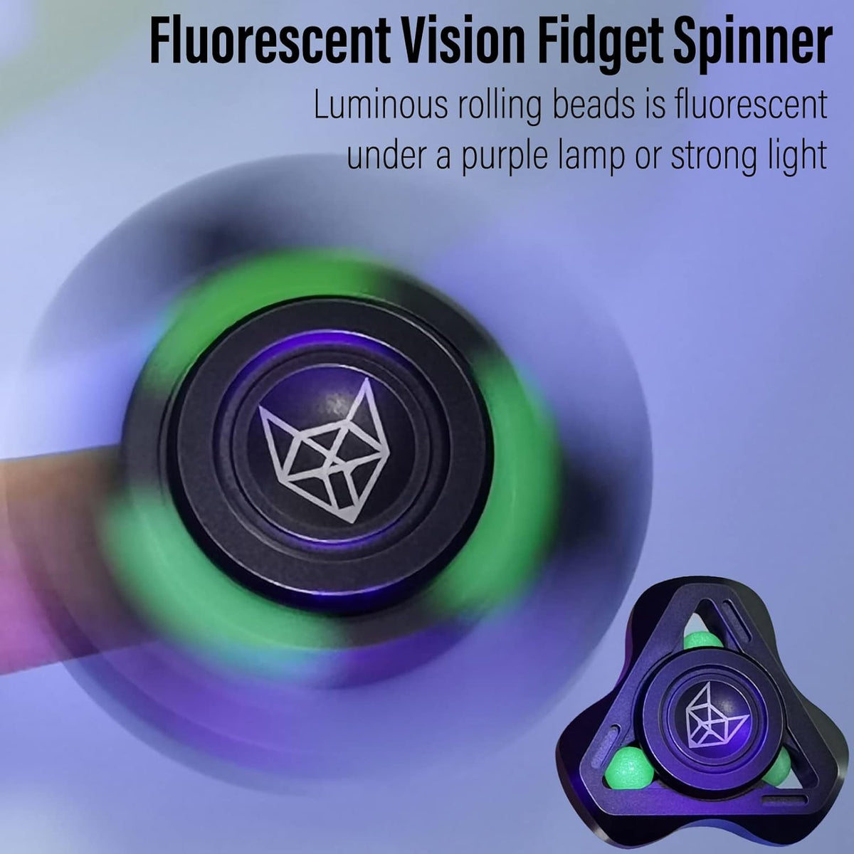 Metal Fidget Spinner – Helix Turbo with Torpedo Design with Detachable Parts High Spin EDC