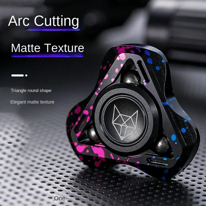 Metal Fidget Spinner – Helix Turbo with Torpedo Design with Detachable Parts High Spin EDC