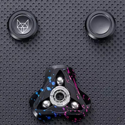 Metal Fidget Spinner – Helix Turbo with Torpedo Design with Detachable Parts High Spin EDC