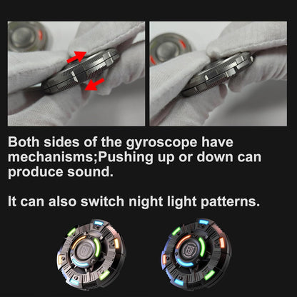 Metal Fidget Spinner – NovaDisc 2-in-1 with Spin & Slide Mechanism
