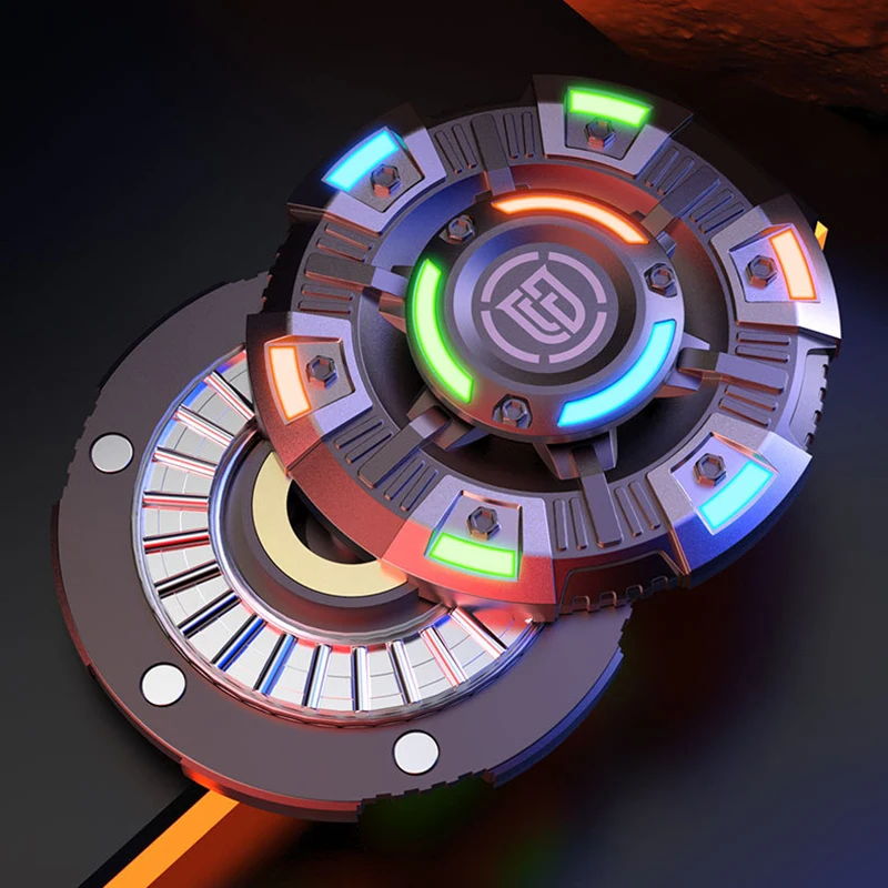 Metal Fidget Spinner – NovaDisc 2-in-1 with Spin & Slide Mechanism