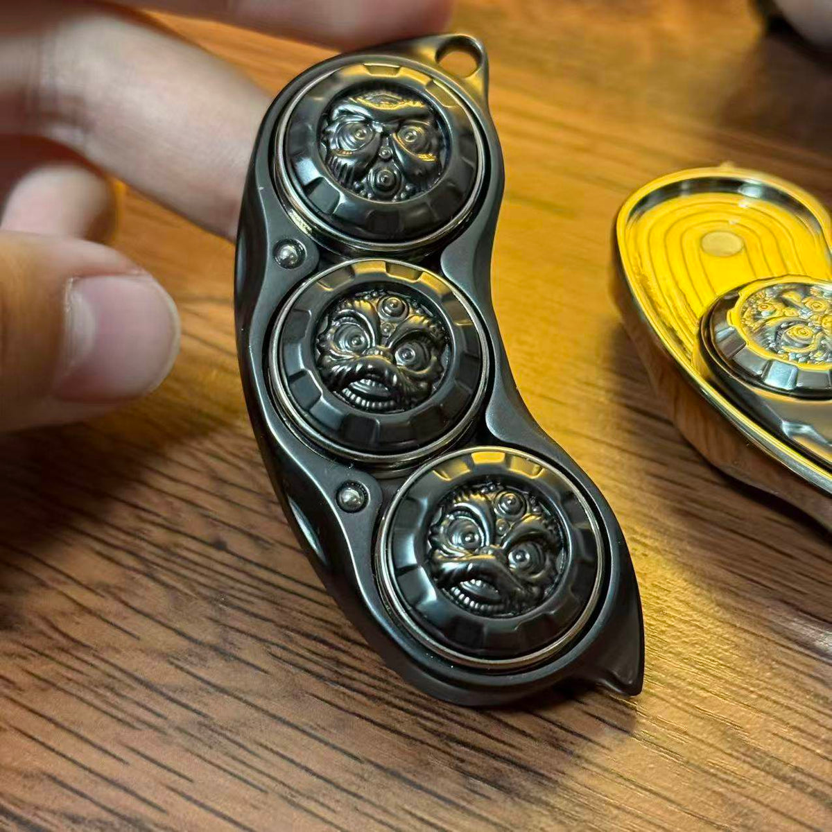 Metal Fidget Spinner – TriCore Pod Precision All- EDC with High-Grade Alloy Bearing