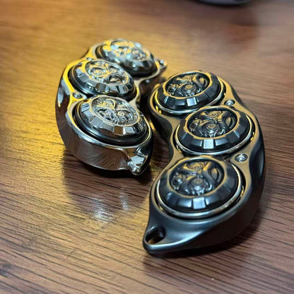 Metal Fidget Spinner – TriCore Pod Precision All- EDC with High-Grade Alloy Bearing