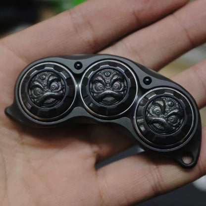 Metal Fidget Spinner – TriCore Pod Precision All- EDC with High-Grade Alloy Bearing