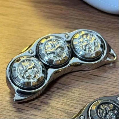 Metal Fidget Spinner – TriCore Pod Precision All- EDC with High-Grade Alloy Bearing