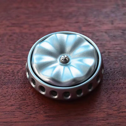 Metal Fidget Spinner – Wind Chime Toy with Ball Bearing Sound Toy with Base