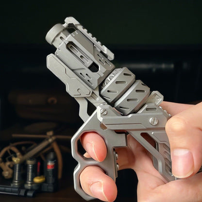 Metal Fidget Toy – Gun Shaped Zinc Alloy Stress Relief EDC Anxiety Relief