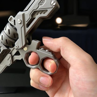 Metal Fidget Toy – Gun Shaped Zinc Alloy Stress Relief EDC Anxiety Relief