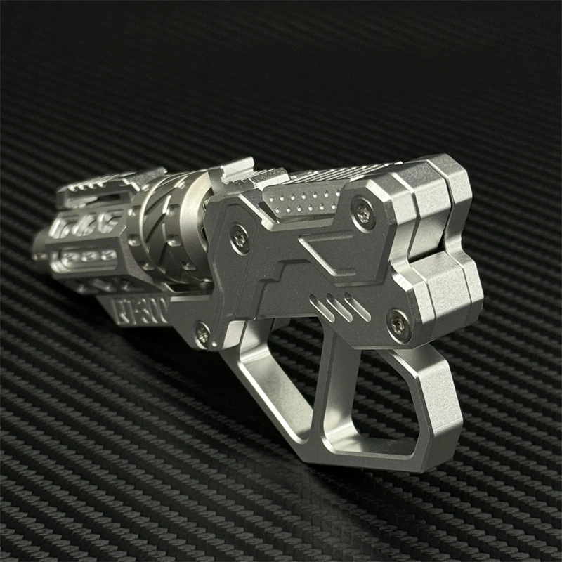 Metal Fidget Toy – Gun Shaped Zinc Alloy Stress Relief EDC Anxiety Relief