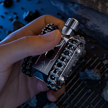 Metal Fidget Toy – Sphere Tank Roller Design Alloy Rotating Mechanism Stress Relief EDC