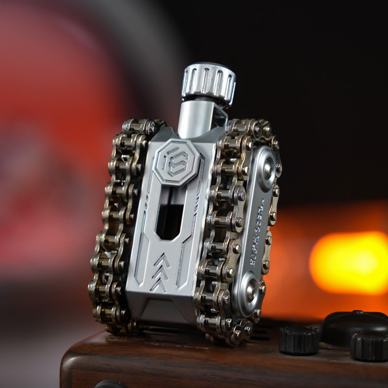 Metal Fidget Toy – Sphere Tank Roller Design Alloy Rotating Mechanism Stress Relief EDC