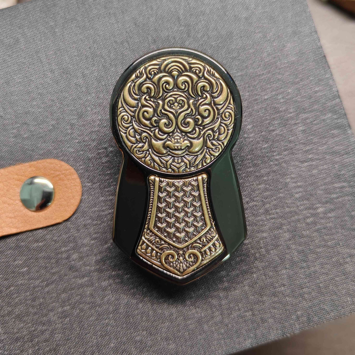 Metal Fidget Toy – Tang Xuan Jia with Ancient Chinese General Command Token Design