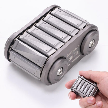 Metal Fidget Toy – TankTwirl Stress-Relief with Premium EDC Desk
