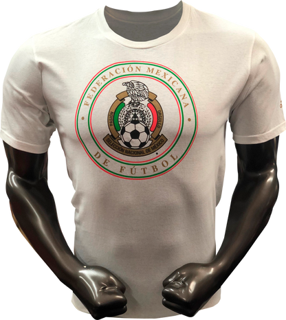 Adidas Mexico Federacion Circle Logo T-shirt