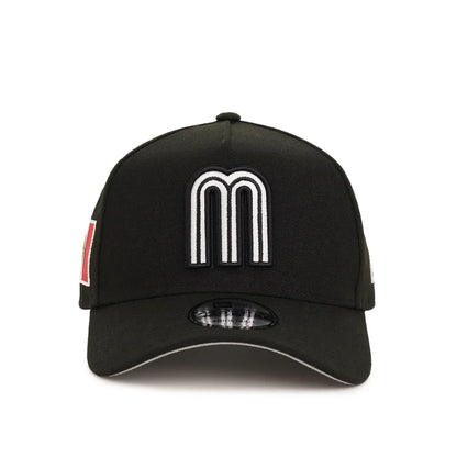 New Era Mexico WBC  9FORTY A-Frame Snapback Hat-Black/White