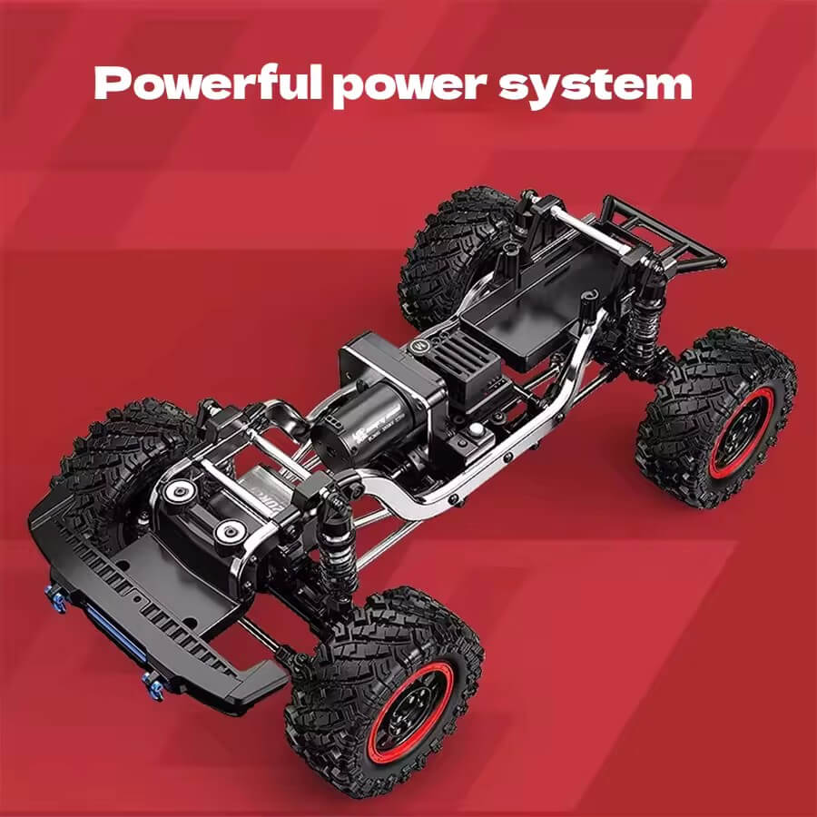 MJX Hyper Go H12P 1/12 RC Car Crawler Licensed Ford Bronco Baja 1000 Edition