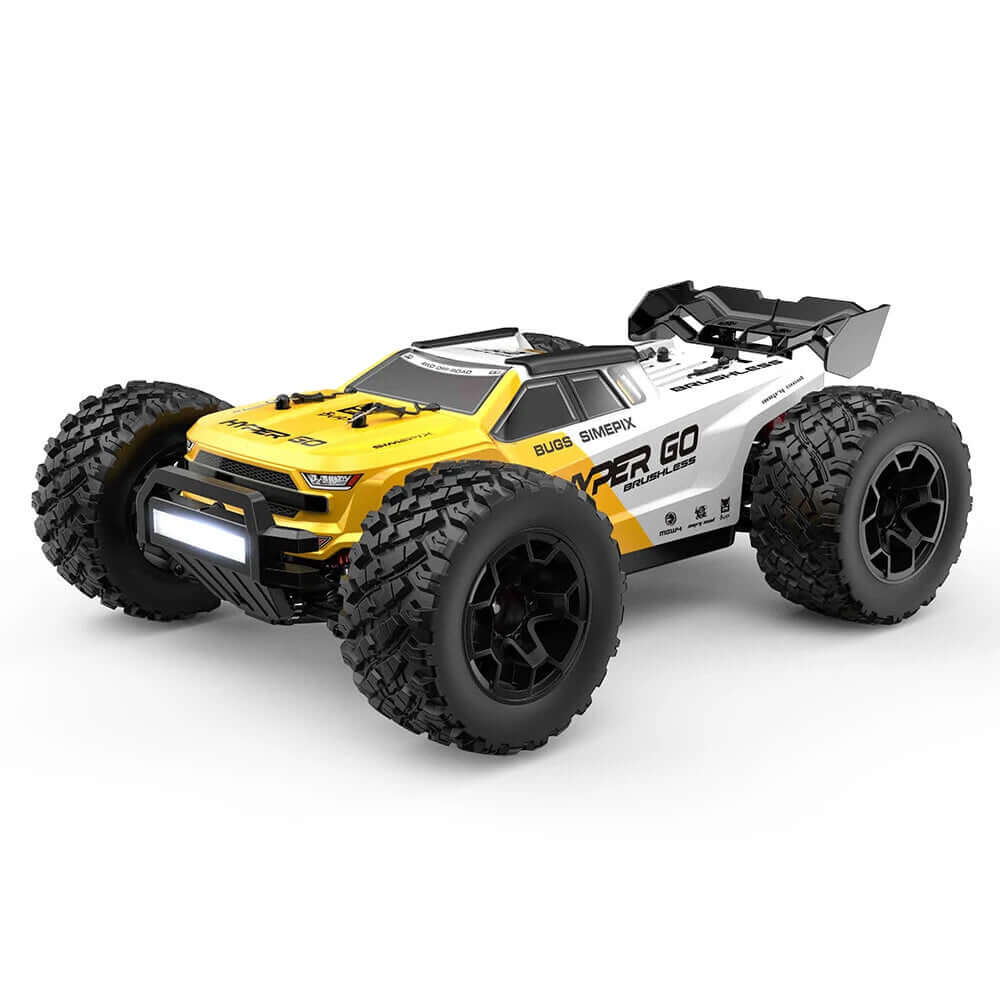 MJX Hyper Go 14207 1/14 Scale 4WD Brushless RC Car 53km/h High Speed Dual Shell RTR