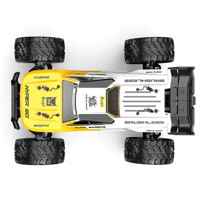 MJX Hyper Go 14207 1/14 Scale 4WD Brushless RC Car 53km/h High Speed Dual Shell RTR
