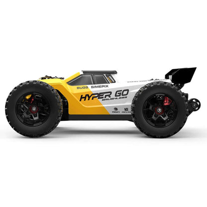 MJX Hyper Go 14207 1/14 Scale 4WD Brushless RC Car 53km/h High Speed Dual Shell RTR