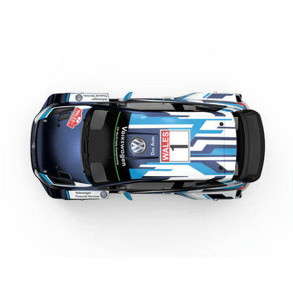 MJX Hyper Go 7304 Volkswagen Polo R WRC 1/7 Scale 4WD 4S Brushless Licensed RC Rally Car 60km/h RTR