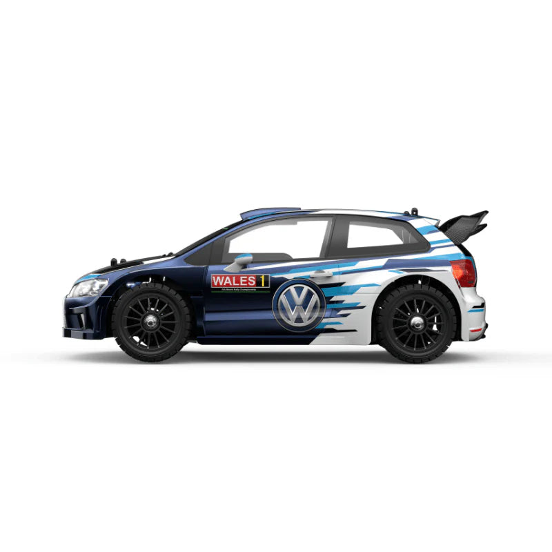 MJX Hyper Go 7304 Volkswagen Polo R WRC 1/7 Scale 4WD 4S Brushless Licensed RC Rally Car 60km/h RTR