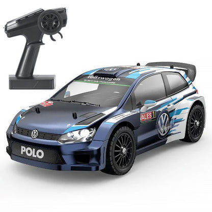 MJX Hyper Go 7304 Volkswagen Polo R WRC 1/7 Scale 4WD 4S Brushless Licensed RC Rally Car 60km/h RTR