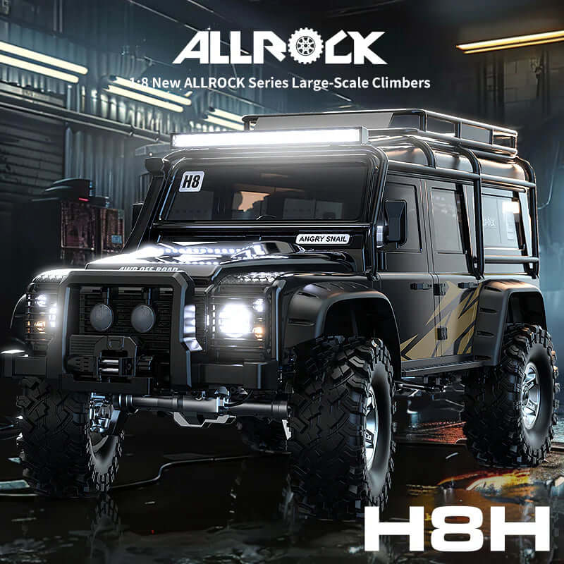 MJX Hyper Go H8H+ V2 RC Car Upgrade 1/8 2.4G Professional Crawler Off Road Vehicle With Front Rear Diff Lock