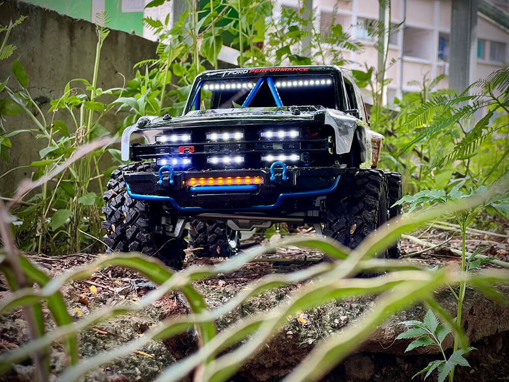 MJX Hyper Go H8P 1/8 Ford Bronco Baja 1000R Licensed RC Truck Off-Road Crawler RTR