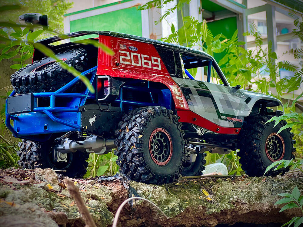 MJX Hyper Go H8P 1/8 Ford Bronco Baja 1000R Licensed RC Truck Off-Road Crawler RTR