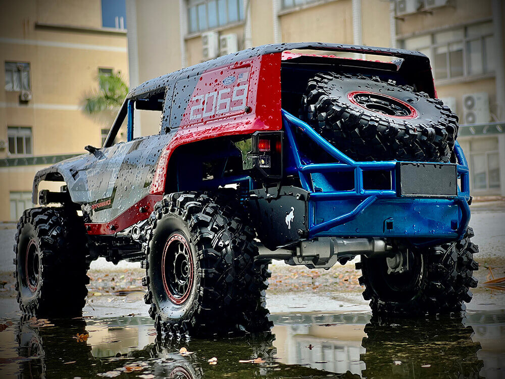 MJX Hyper Go H8P 1/8 Ford Bronco Baja 1000R Licensed RC Truck Off-Road Crawler RTR