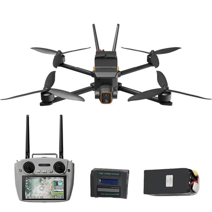 MX330T 10-inch FPV Drone 2K Dual-Light Thermal Imaging 20KM GPS 3KG Payload RTK AI Tracking Folding Quadcopter