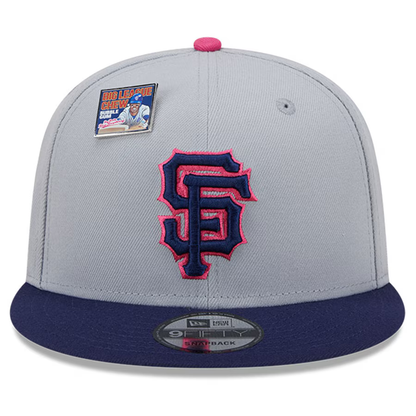New Era San Francisco Giants Sox Raspberry Big League Chew Flavor Pack 9FIFTY Snapback Hat