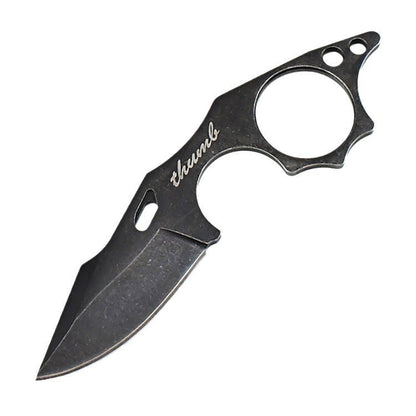 Neck Knife – THUMB Mini Fixed Blade with Skeleton Design EDC with Sheath