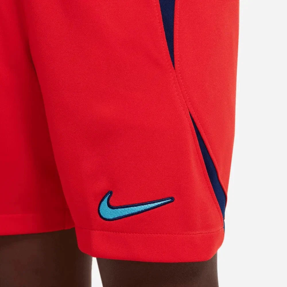 Nike 2022-23 England Youth Away Short Red-Blue Void