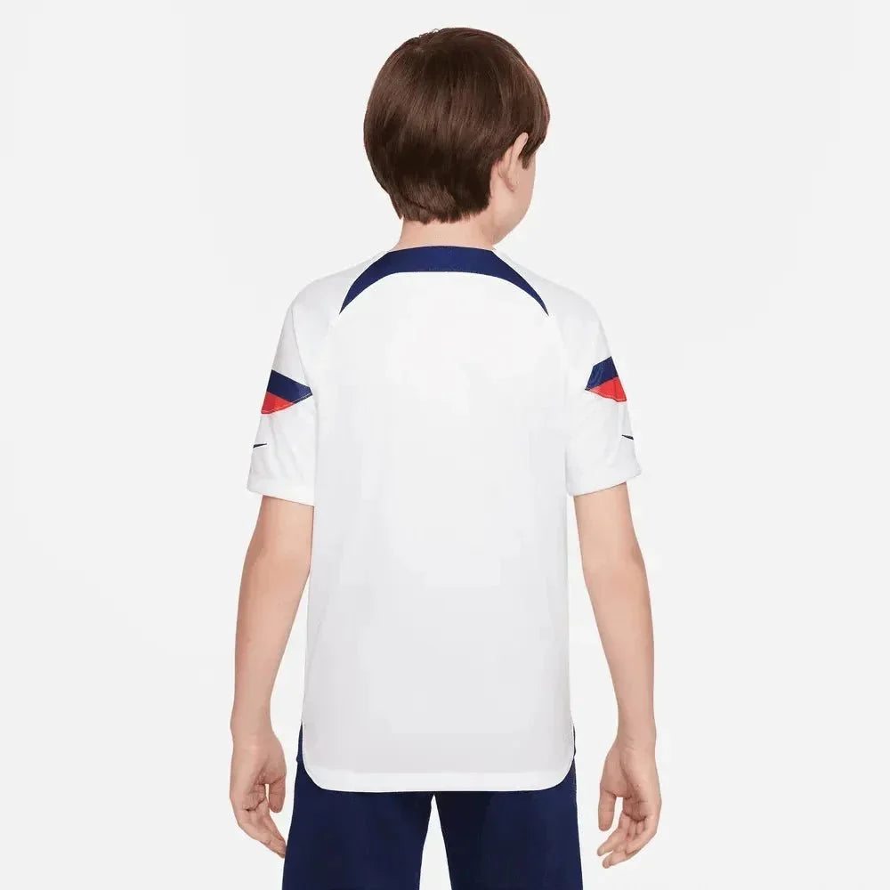 Nike 2022-23 USMNT Home Youth Jersey White-Loyal Blue