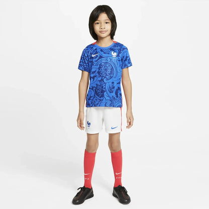 Nike 2022 France Kids' Mini Kit - Blue-White