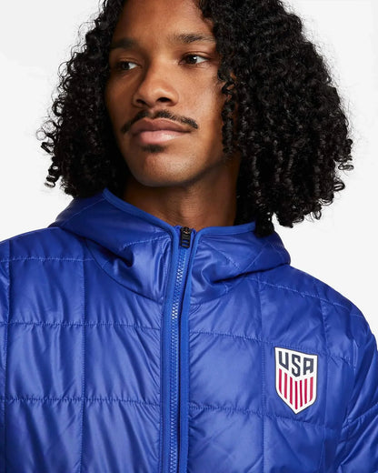 Nike 2023 USMNT Men's Fleece-Lined Hooded Jacket